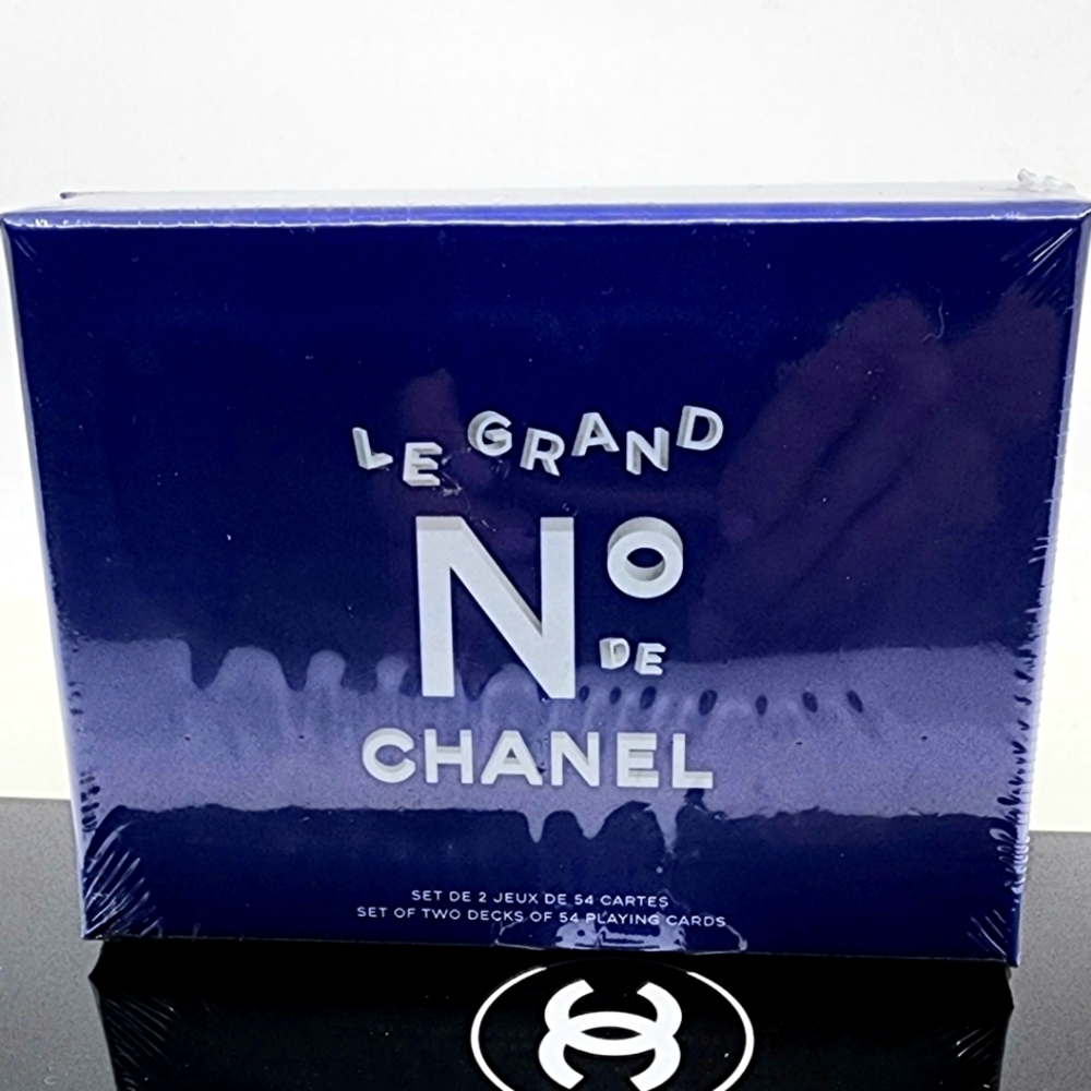 Chanel Lè Grand double Deck of collectable Playing Cards